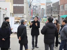 김기배 수원시 팔달구청장, 주요 현안지역 점검 기사 이미지