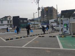 예산군 건설교통과, 설맞이 환경정비 활동 펼쳐 기사 이미지