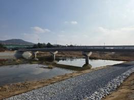 영주시, 죽계천 횡단 ‘도로교량 신설공사‘ 연내 마무리 기사 이미지