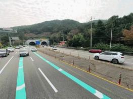 부산시, 터널진입차단시설 설치에 따른 장산1, 2터널 교통 통제 기사 이미지