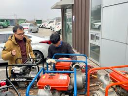 완주군, 농번기 대비 양수기 점검 ‘영농 지원 강화’ 기사 이미지