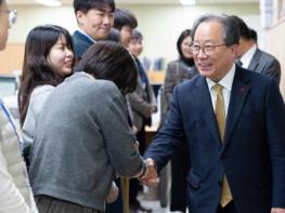 부산시교육청  김석준 교육감, 기관방문 ‘현장 소통’ 새해 첫 행보 기사 이미지