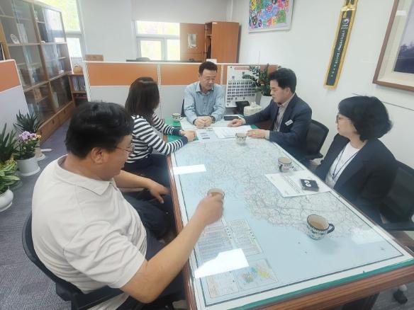 함양군 산림녹지과, 산림분야 국도비 확보 위해 경남도 방문 협의 기사 이미지