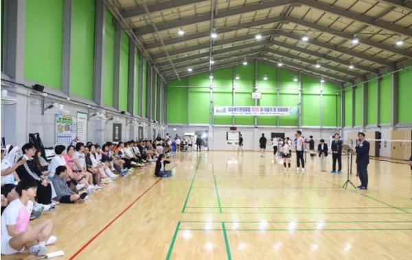  이동환 고양시장, 삼송배드민턴클럽 회장 이⋅취임식 참석