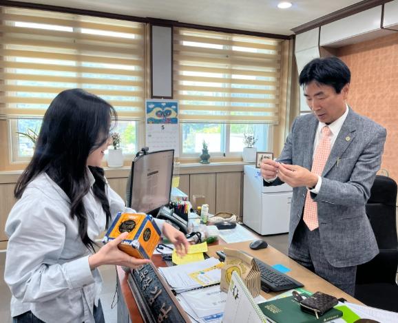 단양교육지원청, ‘마음 잇기, 행복 더하기’마니또 행사 개최