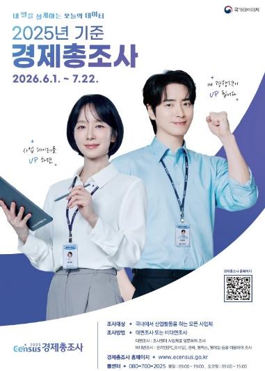 강릉시, 2025년 기준 경제총조사 실시