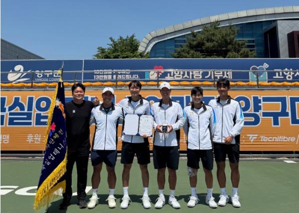 김포시 직장운동경기부 테니스팀, 실업연맹전 단체전 우승, 국제테니스연맹（ITF） 김천 국제대회 준우승