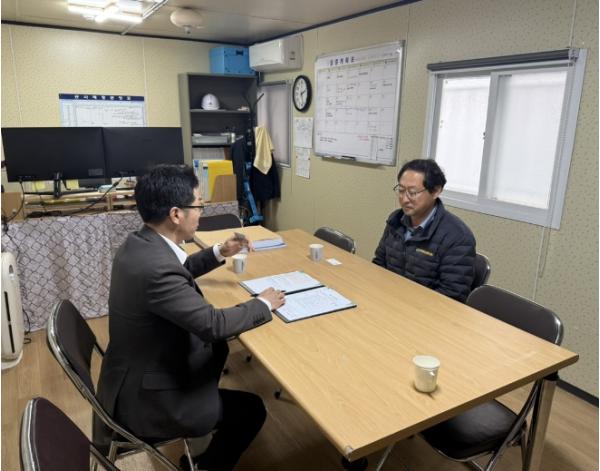 “충남교육청, 공사 현장 직접 찾아 청렴 소통...공사 관계자 애로사항 해결”