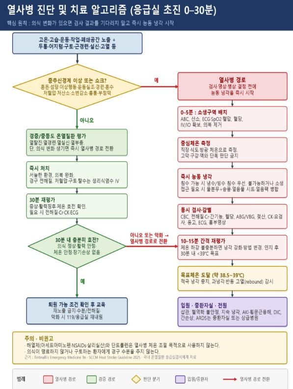 질병관리청, 응급실 열사병 표준화된 진료 지침 첫 마련