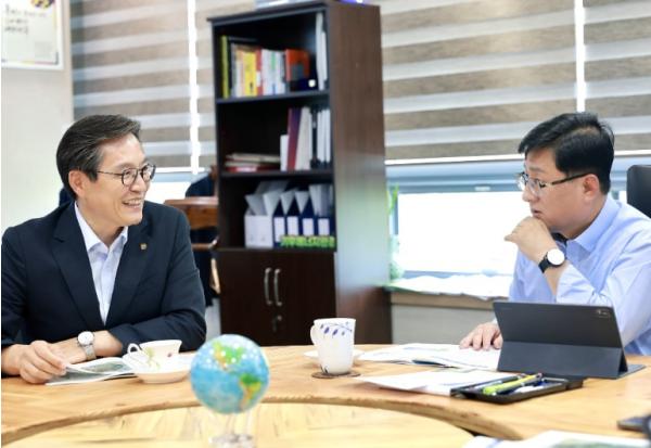 영암군, 기후에너지환경부에 핵심 현안 건의
