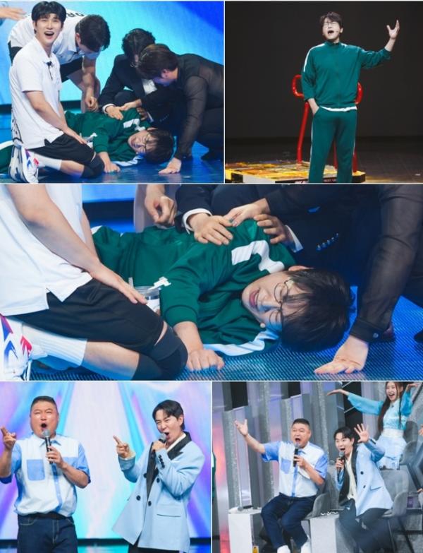 TV CHOSUN [천만기인쇼] 춘길, “방송 도중 쓰러졌다!” 초유의 현장 일시 중단 사태 발발! 과연 그 이유는?!