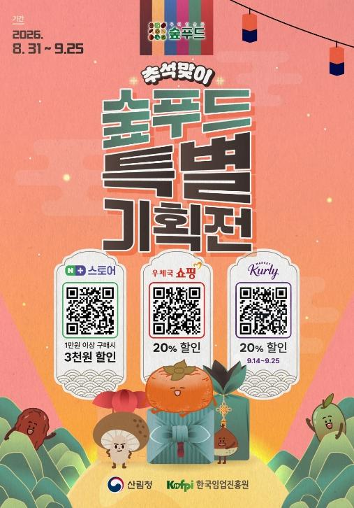 산림청, 추석 성수품 수급 안정 위해 총력!